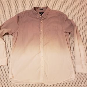 American Eagle Ombre Buttondown Shirt